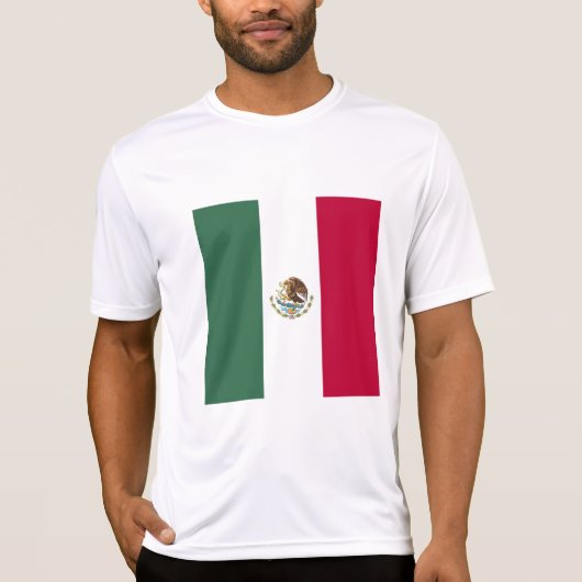 Mexicaanse vlag t-shirt (Voorkant)