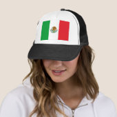 Mexicaanse vlag (T-Shirt) Trucker Pet (In situ)