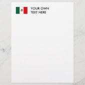 Mexicaanse vlag T-shirts en cadeaus (Voorkant)