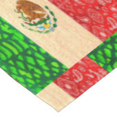 Mexicaanse vlag Tafelkleed (Gekanteld)