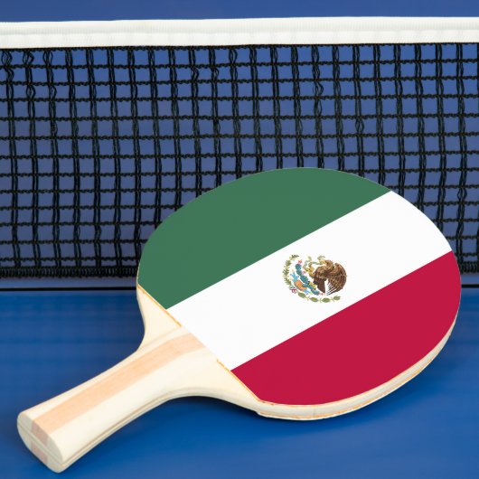 Mexicaanse vlag tafeltennisbatje (Insitu)