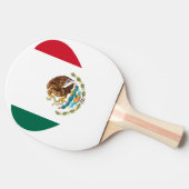 Mexicaanse vlag tafeltennisbatje (Zijkant)