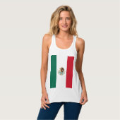 Mexicaanse vlag tanktop (Volledige Voorkant)