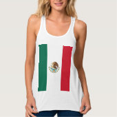 Mexicaanse vlag tanktop (Voorkant)