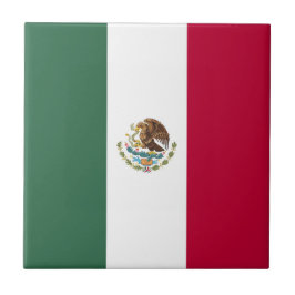 Mexicaanse vlag tegeltje