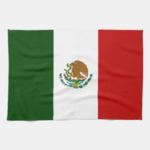 Mexicaanse vlag theedoek