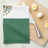 Mexicaanse vlag theedoek (Quarter Fold)