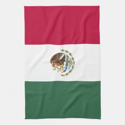 Mexicaanse vlag theedoek (Verticaal)