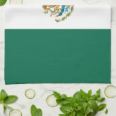 Mexicaanse vlag theedoek (Gevouwen)
