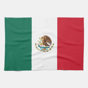 Mexicaanse vlag theedoek