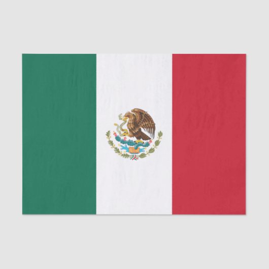 Mexicaanse vlag tissuepapier (Voorkant)