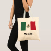 Mexicaanse vlag tote bag (Voorkant (product))