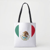 Mexicaanse vlag tote bag (Voorkant)
