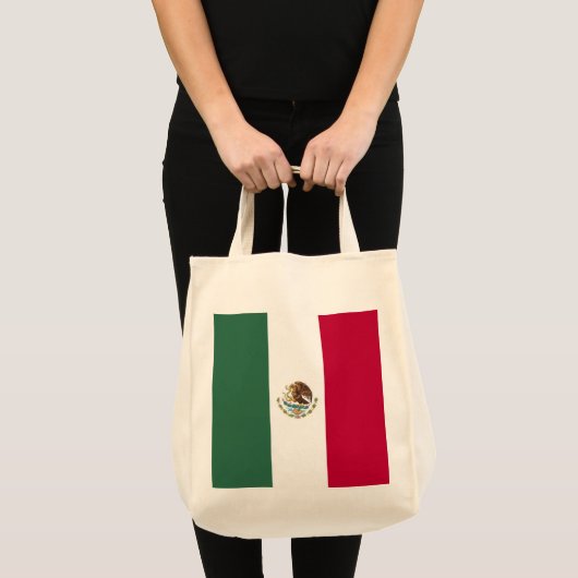 Mexicaanse vlag tote bag (Voorkant (product))