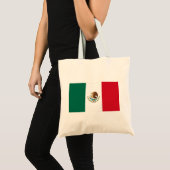 Mexicaanse vlag tote bag (Voorkant (product))