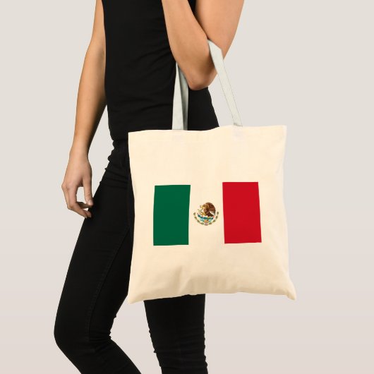 Mexicaanse vlag tote bag (Voorkant (product))
