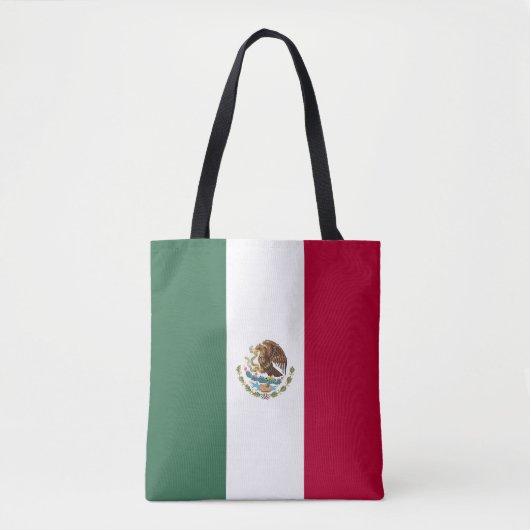 Mexicaanse vlag tote bag (Voorkant)