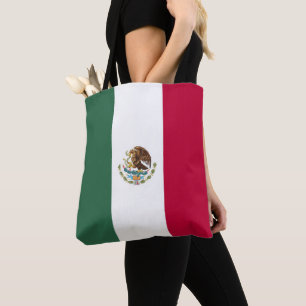 Mexicaanse vlag tote bag
