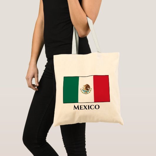 Mexicaanse vlag tote bag (Voorkant (product))