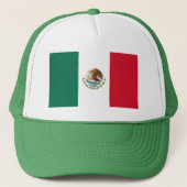 Mexicaanse vlag trucker pet (Voorkant)