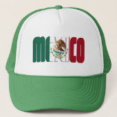 Mexicaanse vlag trucker pet (Voorkant)