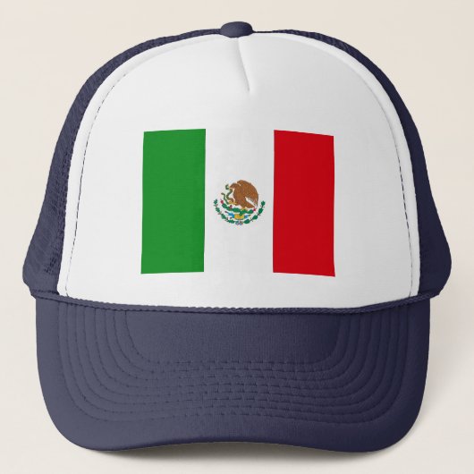 Mexicaanse vlag trucker pet (Voorkant)