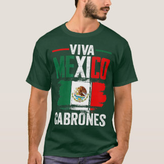 Mexicaanse vlag viva meubilair bezoekt de Mexicaan T-shirt