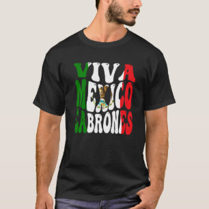 Mexicaanse vlag Viva Mexico Pride Independence Day T-shirt