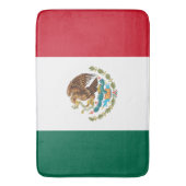 Mexicaanse vlag - vlag van Mexico Badmat (Voorkant Verticaal)