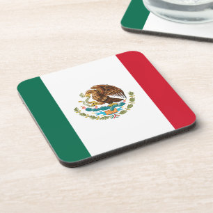 Mexicaanse vlag - vlag van Mexico Bier Onderzetter