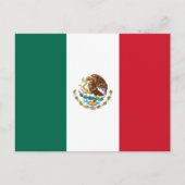 Mexicaanse vlag, Vlag van Mexico Briefkaart (Voorkant)