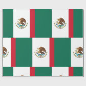Mexicaanse vlag - vlag van Mexico Cadeaupapier (Vlak)