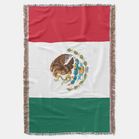 Mexicaanse vlag - vlag van Mexico Deken (Voorkant Verticaal)