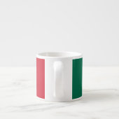 Mexicaanse vlag - vlag van Mexico Espresso Kop (Achterkant)