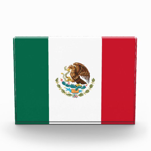 Mexicaanse vlag - vlag van Mexico Fotoblokken (Voorkant)