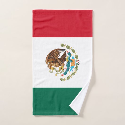 Mexicaanse vlag - vlag van Mexico Handdoek (Handdoek)