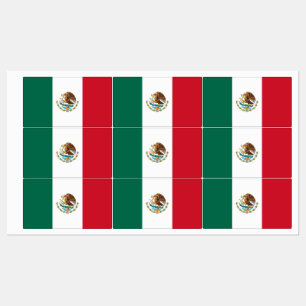 Mexicaanse vlag - vlag van Mexico Labels