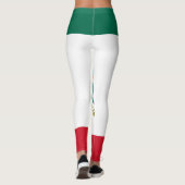 Mexicaanse vlag - vlag van Mexico Leggings (Achterkant)