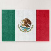 Mexicaanse vlag - vlag van Mexico Legpuzzel (Horizontaal)