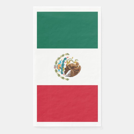 Mexicaanse vlag - vlag van Mexico Servet (Voorkant)