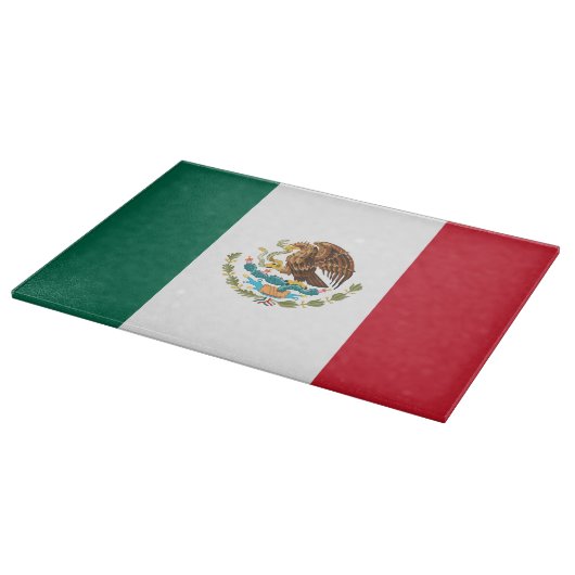Mexicaanse vlag - vlag van Mexico Snijplank (Hoek)