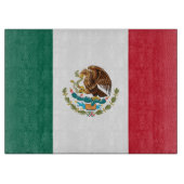 Mexicaanse vlag - vlag van Mexico Snijplank (Voorkant)