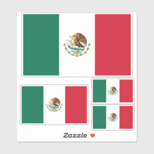 Mexicaanse vlag - vlag van Mexico Sticker