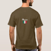 Mexicaanse vlag, Vlag van Mexico T-shirt (Achterkant)