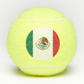 Mexicaanse vlag - vlag van Mexico Tennisballen (Voorkant)