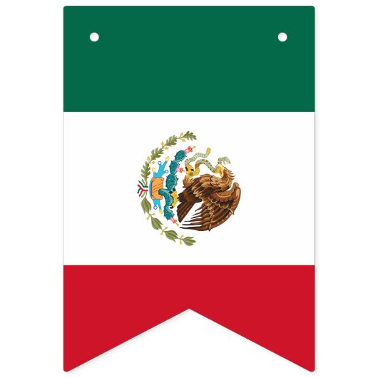 Mexicaanse vlag - vlag van Mexico Vlaggetjes (Tweede vlag)