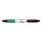 Mexicaanse vlag - vlag van Mexico Zwarte Inkt Pen (Achterkant)