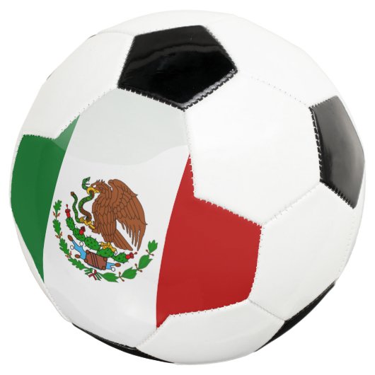 Mexicaanse vlag voetbal (Drie kwart)