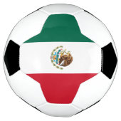 Mexicaanse vlag voetbal (Gedraaid)