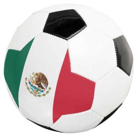 Mexicaanse vlag voetbal (Drie kwart)